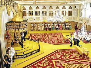 King Mizan Installed in Glittery Tradition