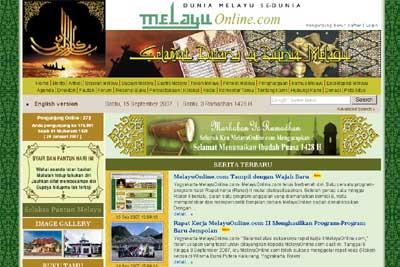 MelayuOnline.com Tampil dengan Wajah Baru