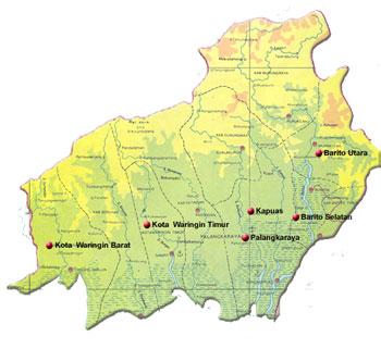 Wilayah Selatan Kalimantan Tengah Rawan Dicaplok