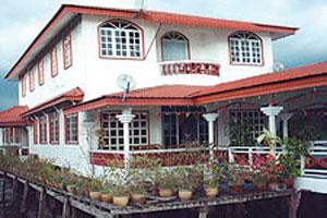 Floating bungalows of Brunei Malay community