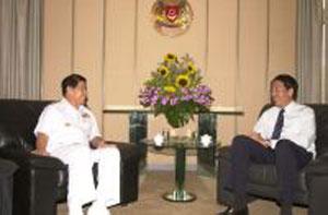 S`porean Minister Meets Brunei`s Minister Of Culture, Youth & Sports