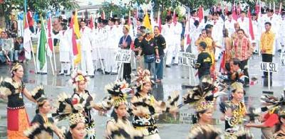 Kutai Timur Kuasai Menyumpit, Samarinda Menombak, Kutai Barat Gasingan