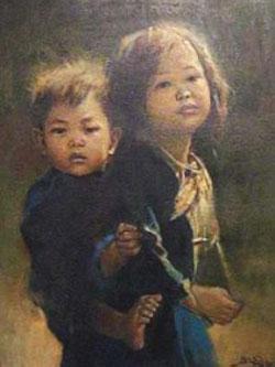 Artistic view of Indonesia`s history