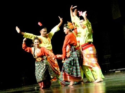 Malaysian Dancers Perform In Bali