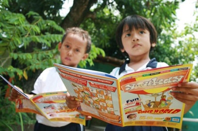 Indonesian Magazine Uses Multiple Languages to Make Learning Fun