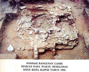 Tim Ekspedisi Sriwijaya Teliti Situs Kota Kapur