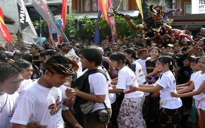 When Kisses and Hugs Held as Celebration in Indonesia