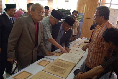 Naskah Kuno Aceh Beterbangan ke Brunei