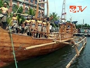 Kapal The Spirit of Majapahit Diberangkatkan dari Ibu Kota