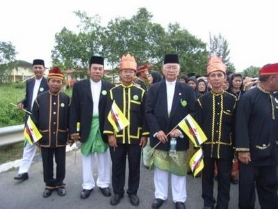Brunei Made Sinjang, a Traditional Baju Melayu