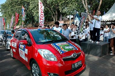 Reli Wisata Semarakkan Pesta Danau Toba 2010