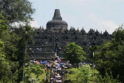 Dirjen UNESCO Tutup Kegiatan Pembersihan Candi Borobudur