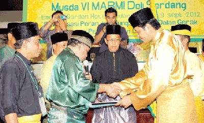 OK Khaidar Aswan Pimpin MABMI Deliserdang Periode 2012-2016