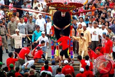 Tabuik Awali Tahun Baru Hijriyah di Pariaman