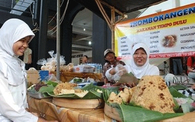 Pasar Kangen Jogja Hadirkan Suasana Tempo Dulu