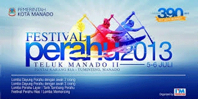 Festival Perahu Teluk Kota Manado