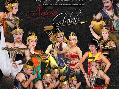 Wayang Orang "Arjuna Galau" Rangkul Anak Muda