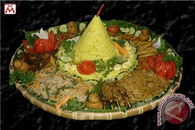 Nasi Tumpeng Ikon Promosi Indonesia di International Culture Festival 2014