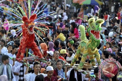 Karnaval Sambut Ramadhan di Semarang Berlangsung Meriah