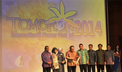 "Colourful Tomohon" Jadi Tema Festival Bunga Internasional 2014