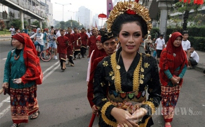 HUT Kota Kediri Gelar Kegiatan Parade Budaya