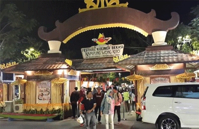 "Kampung Wong Kito" Hadir di Festival Kuliner Bekasi 2014