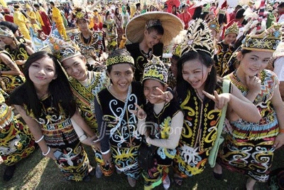 Pawai Budaya Meriahkan HUT ke-224 Kota Tanjung Selor