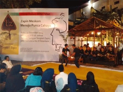 Sanggar Tengkah Zapin Gelar Dialog Budaya Akhir Tahun