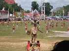 Ada Atraksi Mandau Terbang