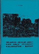 Sejarah Hukum Adat dan Adat Istiadat Kalimantan Barat
