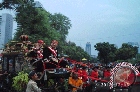 Warga DKI Terkesan Kirab Budaya di Monas