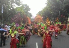 34 Provinsi Semarakkan Pawai Karnaval Budaya di Ibukota