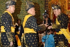 Kasal Terima Gelar Kebesaran Adat Melayu `Datok Wira Lela Segara`